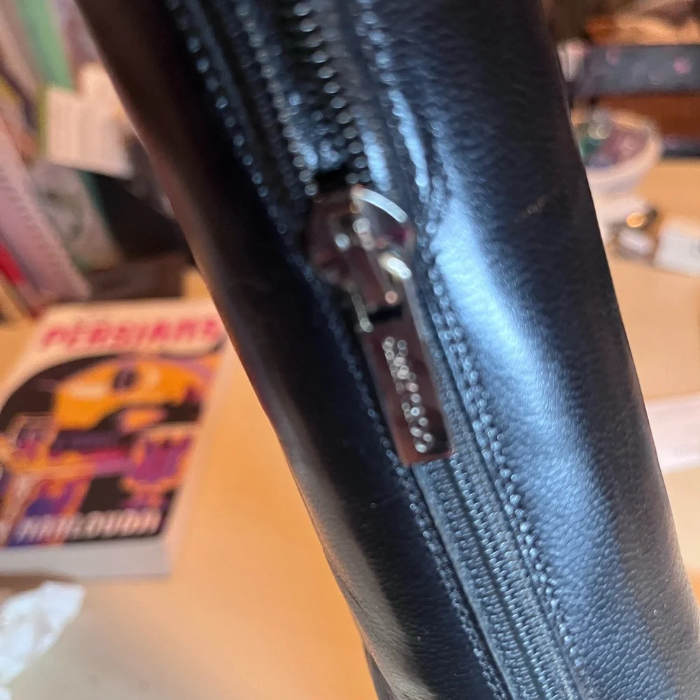 Jimmy Choo Black Heeled Boots - Picture 7 of 9